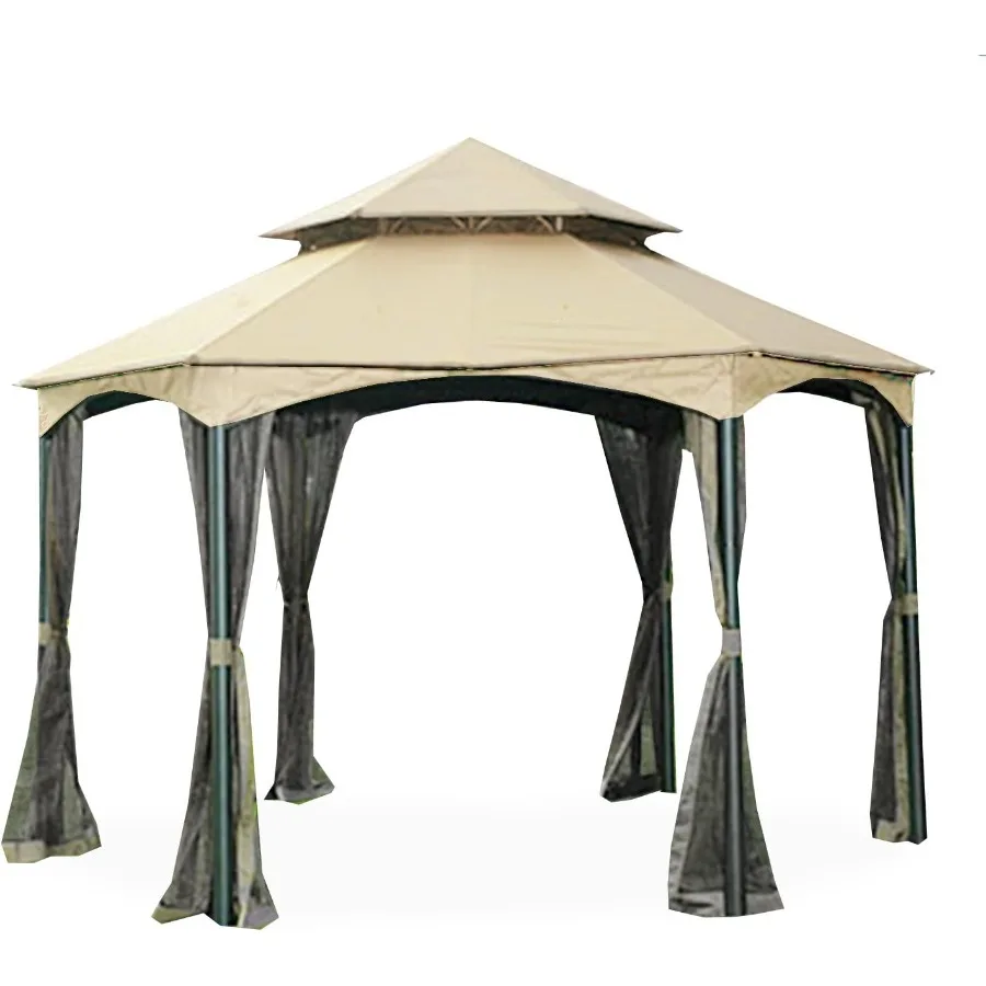

Replacement Canopy for The Southbay Hexagon Gazebo - Standard 350 - Beige - Will Only Fit Manufacturers Models L-GZ793PST-A A11