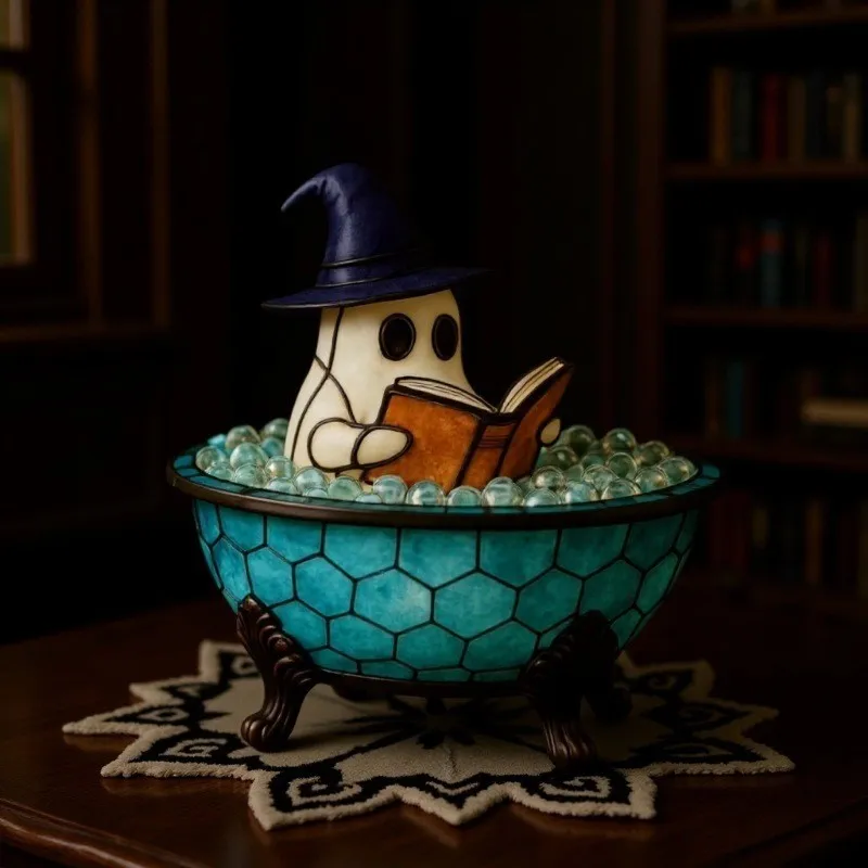 

Ghost Bubble Bath Light‌ - Color Changing Halloween Night Lamp