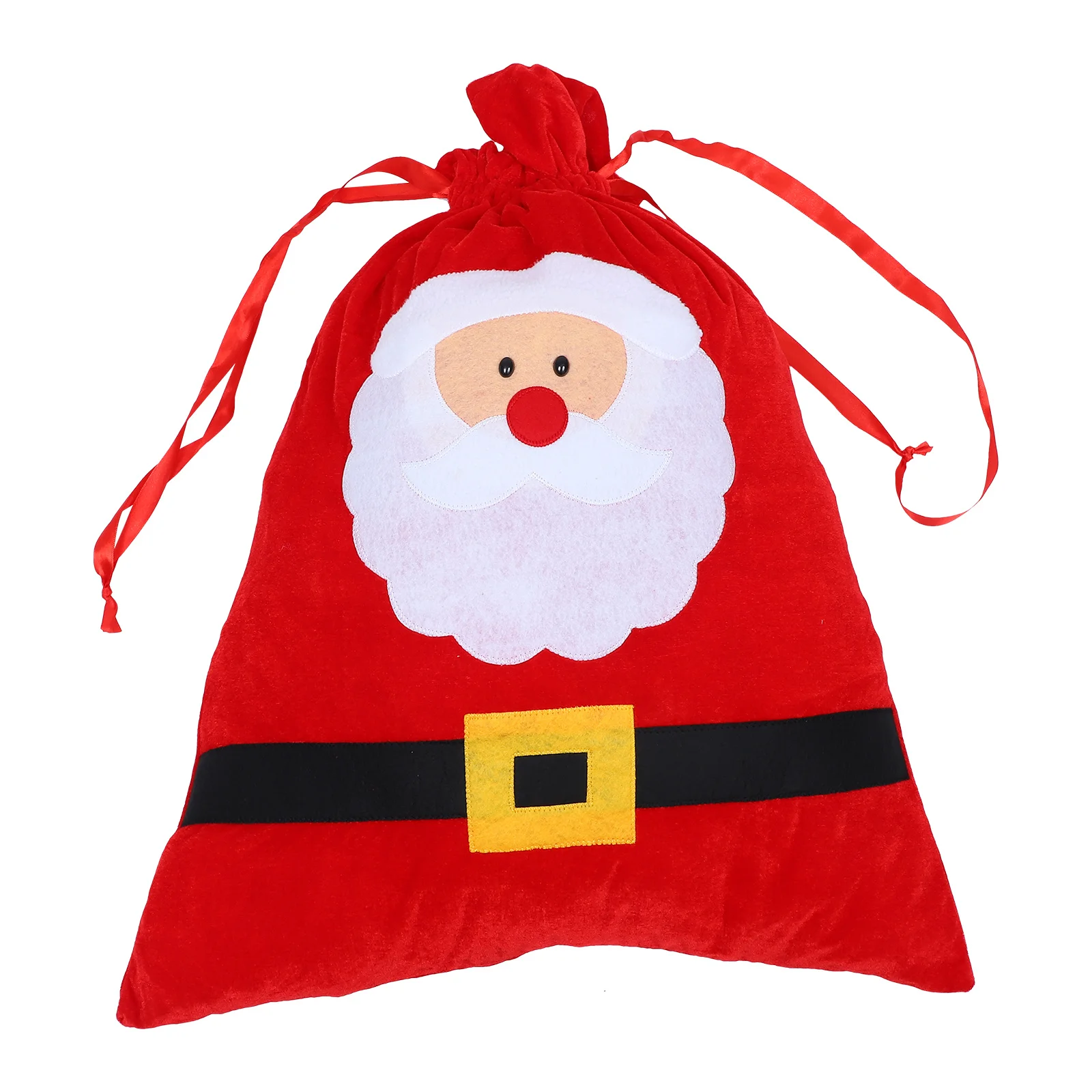 

1Pcs Santa Claus Xmas Gift Bag Large Christmas Gift Packing Drawstring Candy Storage Pouch Party Favor Bag Packing Pouch