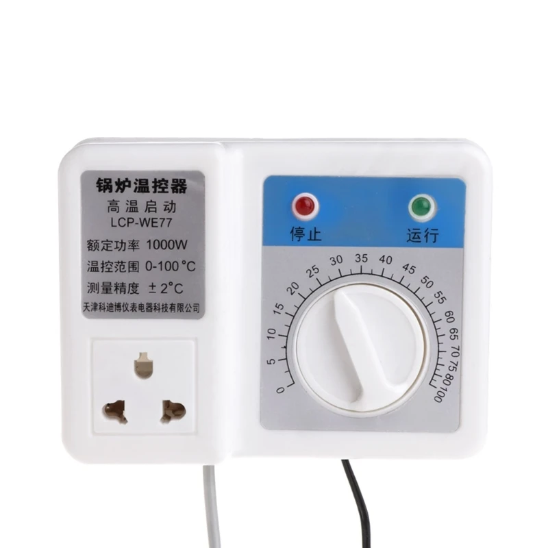 Boiler Controller 220V 1000W Boiler Thermostat Regulator Circulating Temp Dropship