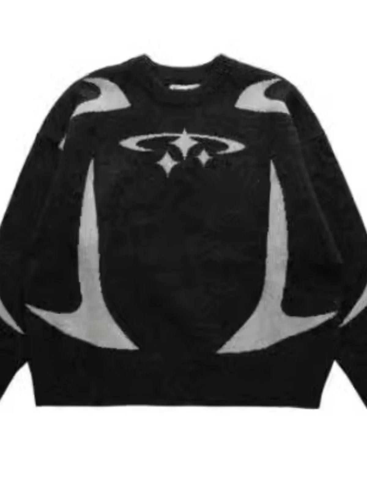 Ele Commuter Lockerer Strickpullover Overhead Design Sweet Sle Long Sve Round Ne Regular Length Women's Faion