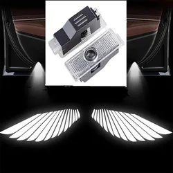 2X LED Angel Wing show Lamp For BMW 1 5 6 3 7 series X1 X3 X5 M3 M5 Z4 F10 F30 F13 E86 E87 E60 E63 E68 Car Door light Accesssory