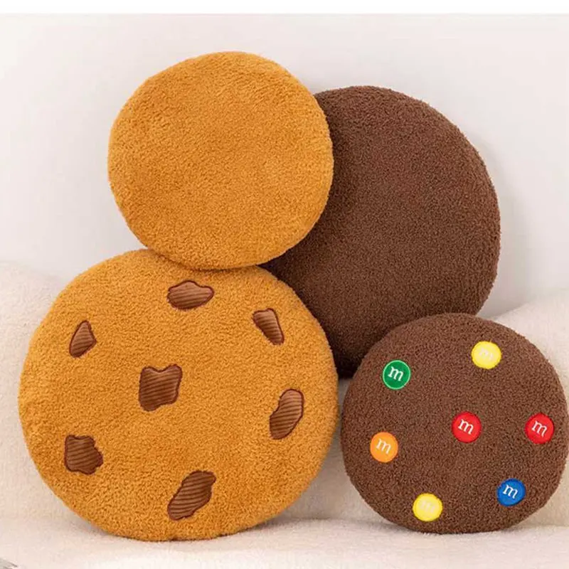 Sáng Tạo Như Thật Chocolate Cookie Sang Trọng Mặt Dây Chuyền Ngộ Nghĩnh Móc Khóa Đáng Yêu Bánh Quy Hình Dáng Sang Trọng Phòng Ngủ Giường Eo Đồ Chơi Cho Trẻ Em