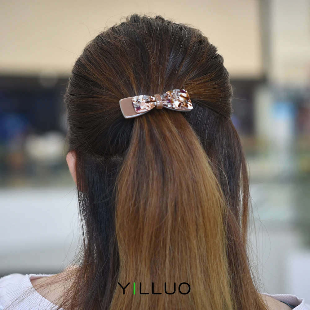 Women headwear girls hairwear small size bow hair clip fashion hair barrette cute hair accessories for women