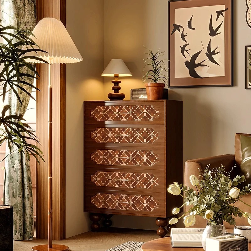 

Mid century vintage living room cabinets Modern minimalist luxury design Wooden cabinets home armoire de rangement furniture