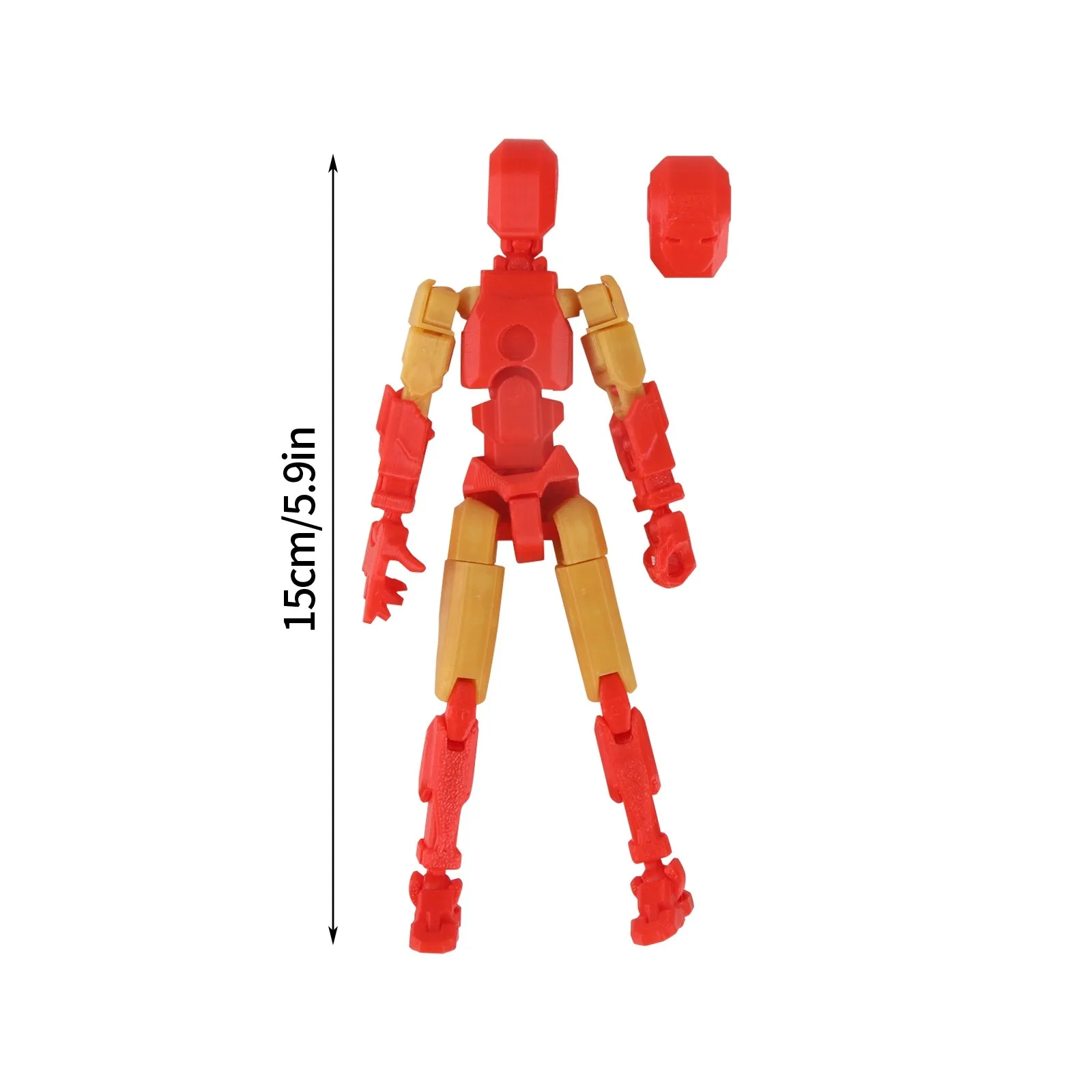 2024 NEW 13 Action Figure T13Action Figure 3D Printed Multi-Jointed Movable Lucky13 Action Figure Nova 13 Action Figure Dummy