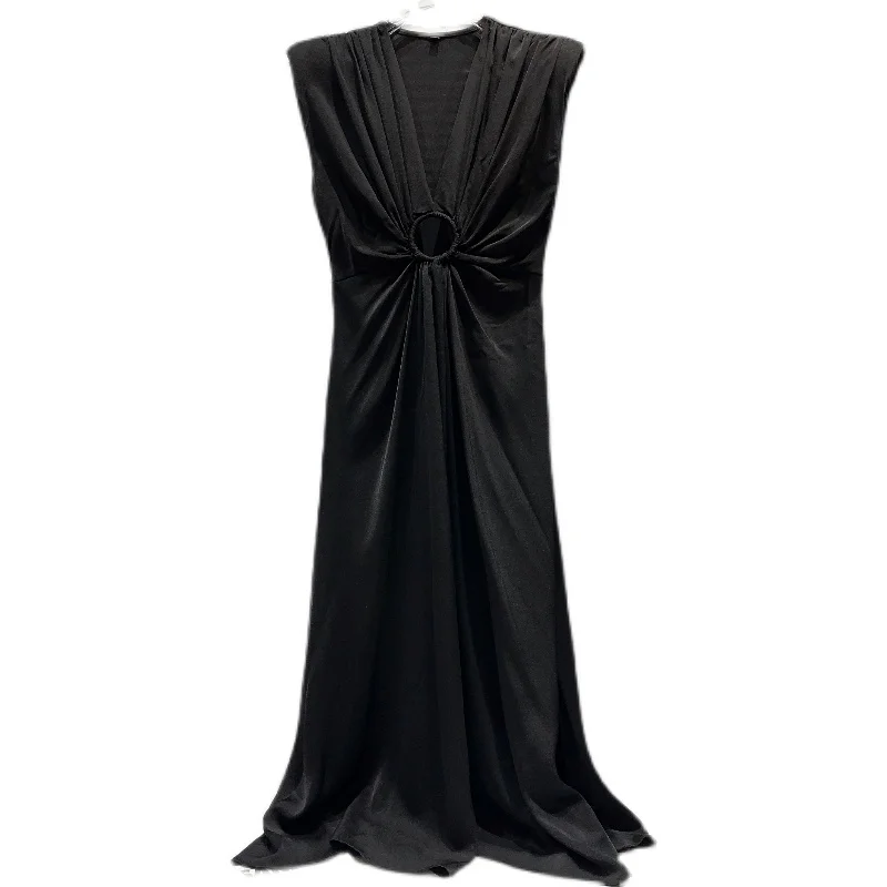 Summer 2025 New Sle Little Fraance V-ne Ring Waist Personali Lady Silk Satin Dr Ele Aosphere Long Skirt