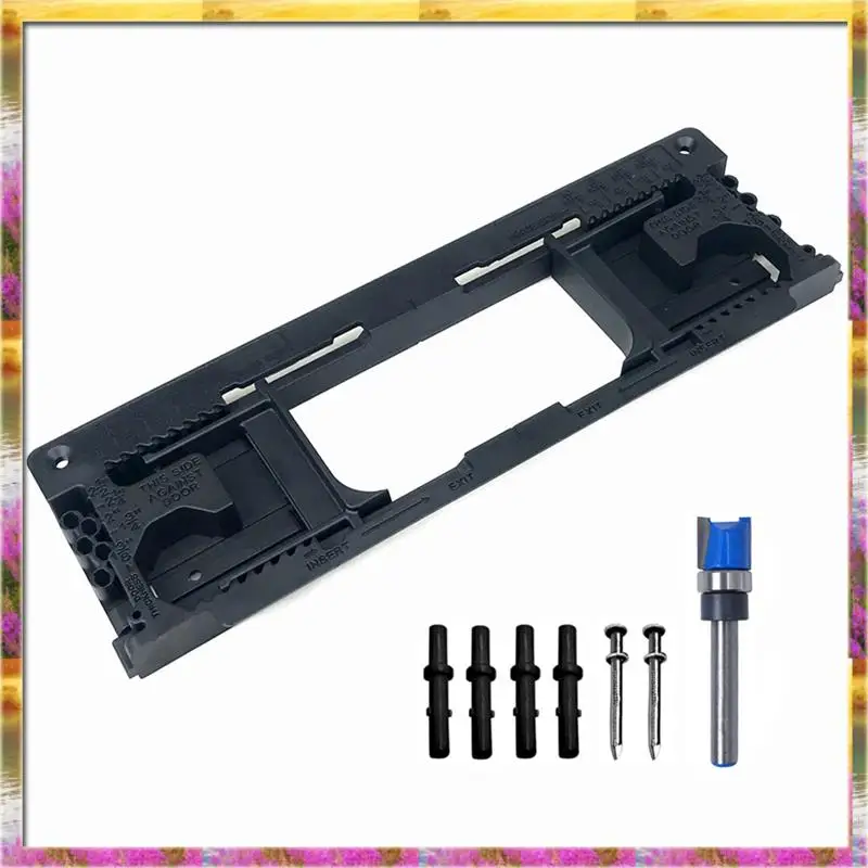 باب سهل الاستخدام لتركيب المفصلي باب النجارة البلاستيكي لقالب المفصلي محدد موقع الشق فتاحة الرقصة #1