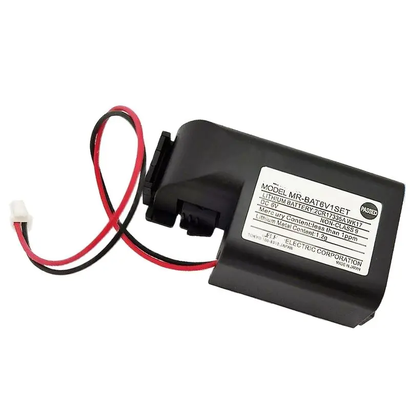 3pcs/lot MR-BAT6V1SET 6V J4 Servo System Lithium Battery