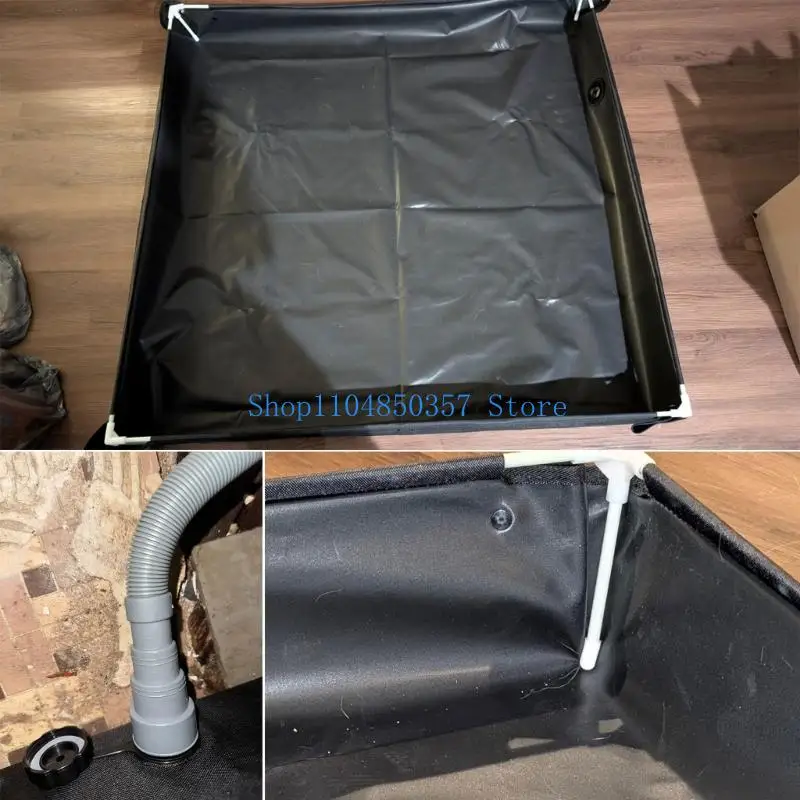 

5asd Быстросохнущая складная душевая кабина, тяжелая душевая ванна со сливным шлангом