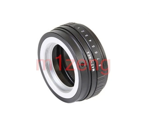 Tilt Shift Adapter Ring For M42 Lens to For Sony NEX E Mount Camera ILCE-7 A7S A7RI a7m3 a7riii a7m4 a7rv A6700 zve1 zve10