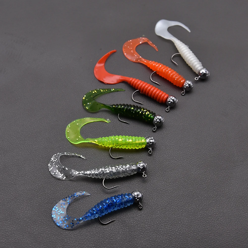 Mr.Lurion 10 ชิ้น/กล่อง เหยื่อ - Fishing Lure Soft Plastic บทวิจารณ์และราคา