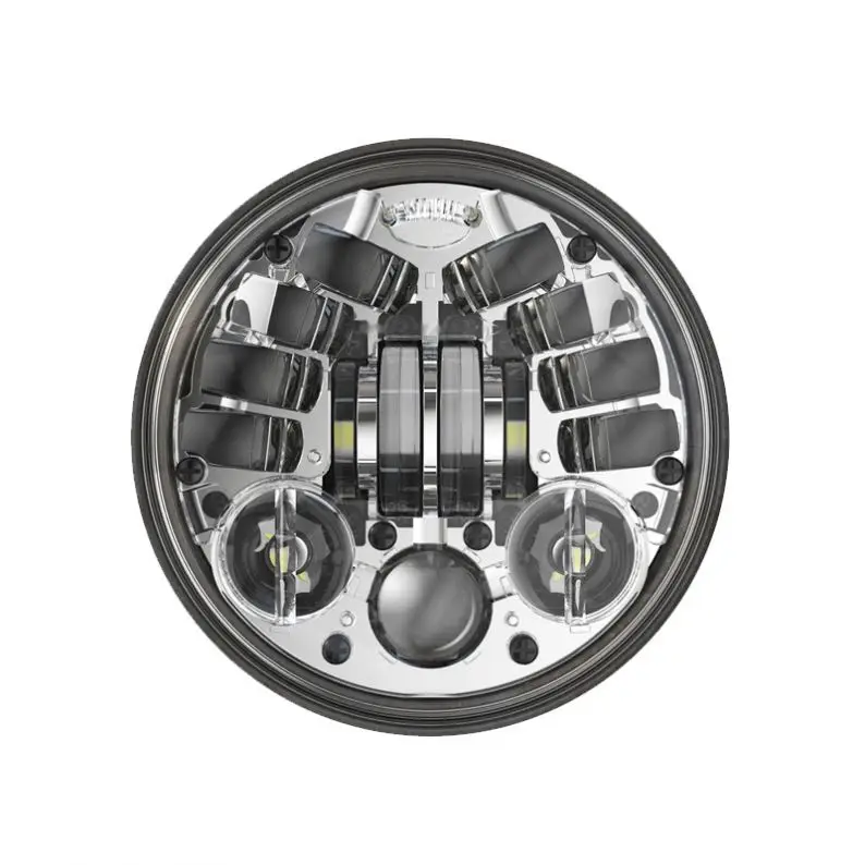 

Подходит для новейших мотоциклетных фонарей 2022 года. Подходит для мотоцикла Harley Davidson. 5,75-дюймовый светодиодный дальний свет 12 В, белый Drl.