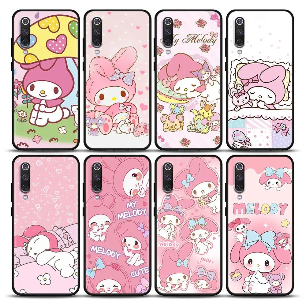 My M-Melody Cartoon Phone Case For Xiaomi 10T 11 12 11T 12T 13 13T POCO X3 X4 X5 M3 M4 M5 M6 F5 F6 PRO 5G Case Funda Capa