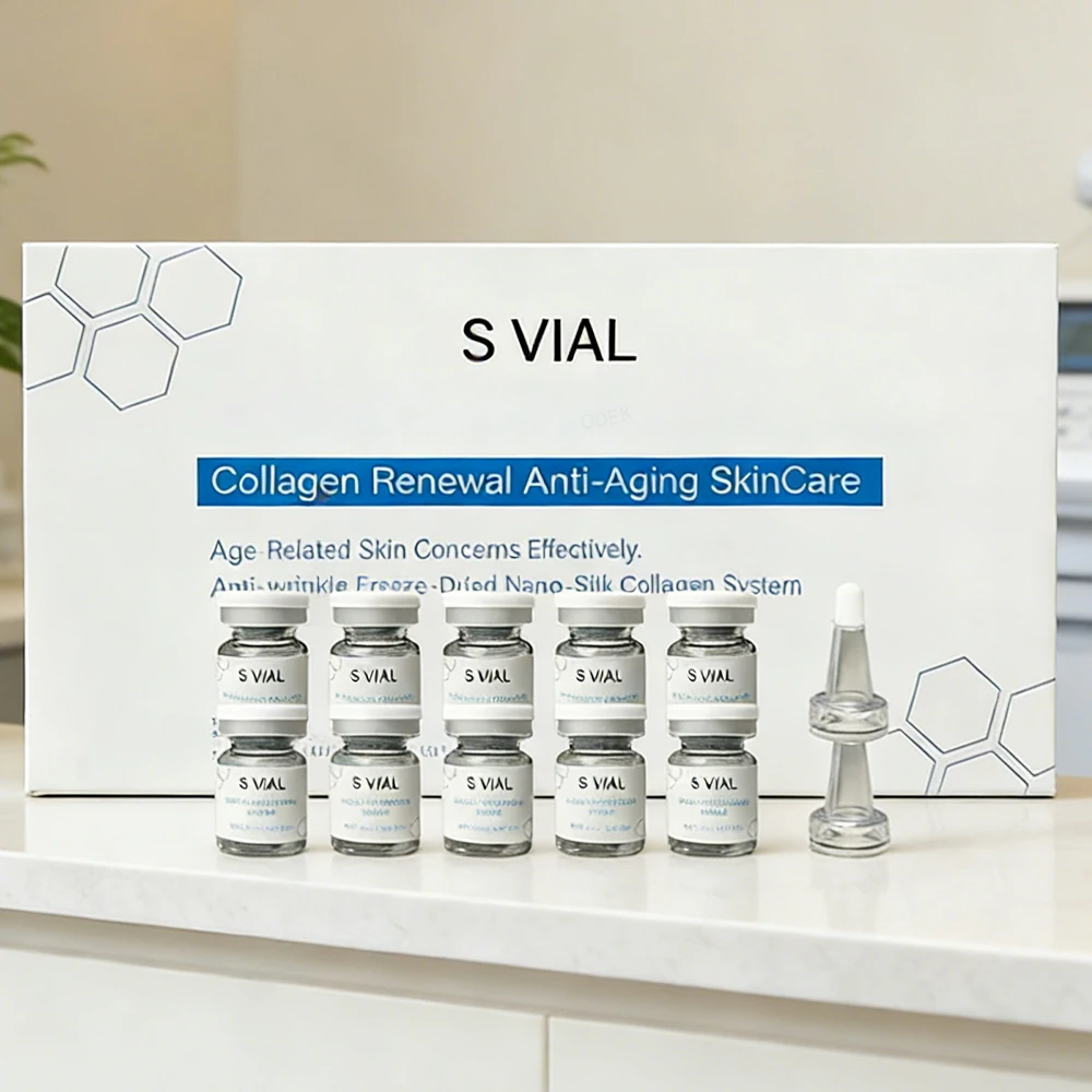 

Korea Facial Hydrolyzed Silk Protein Collagen Thread Facial Serum Lifting Firm Moisturizing Whitening Skin Care Essence