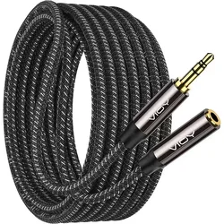 Kabel Audio 3.5mm AUX Stereo męski na żeński przedłużacz słuchawek do słuchawek IPad Smartphone Tablet Media Player itp