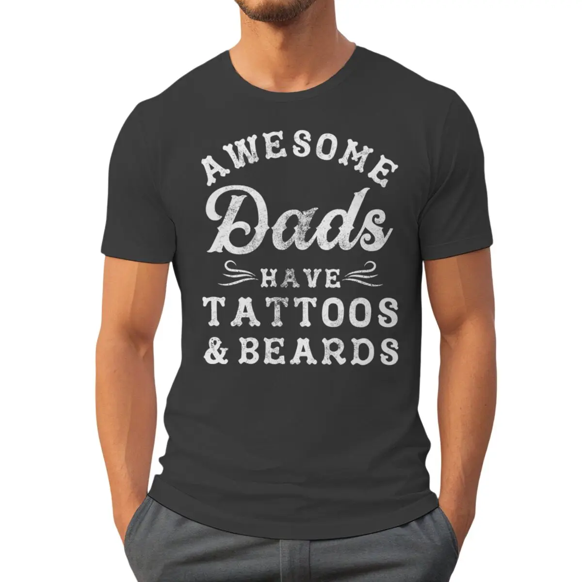 Fun Father Quotation Men's T-shirts 