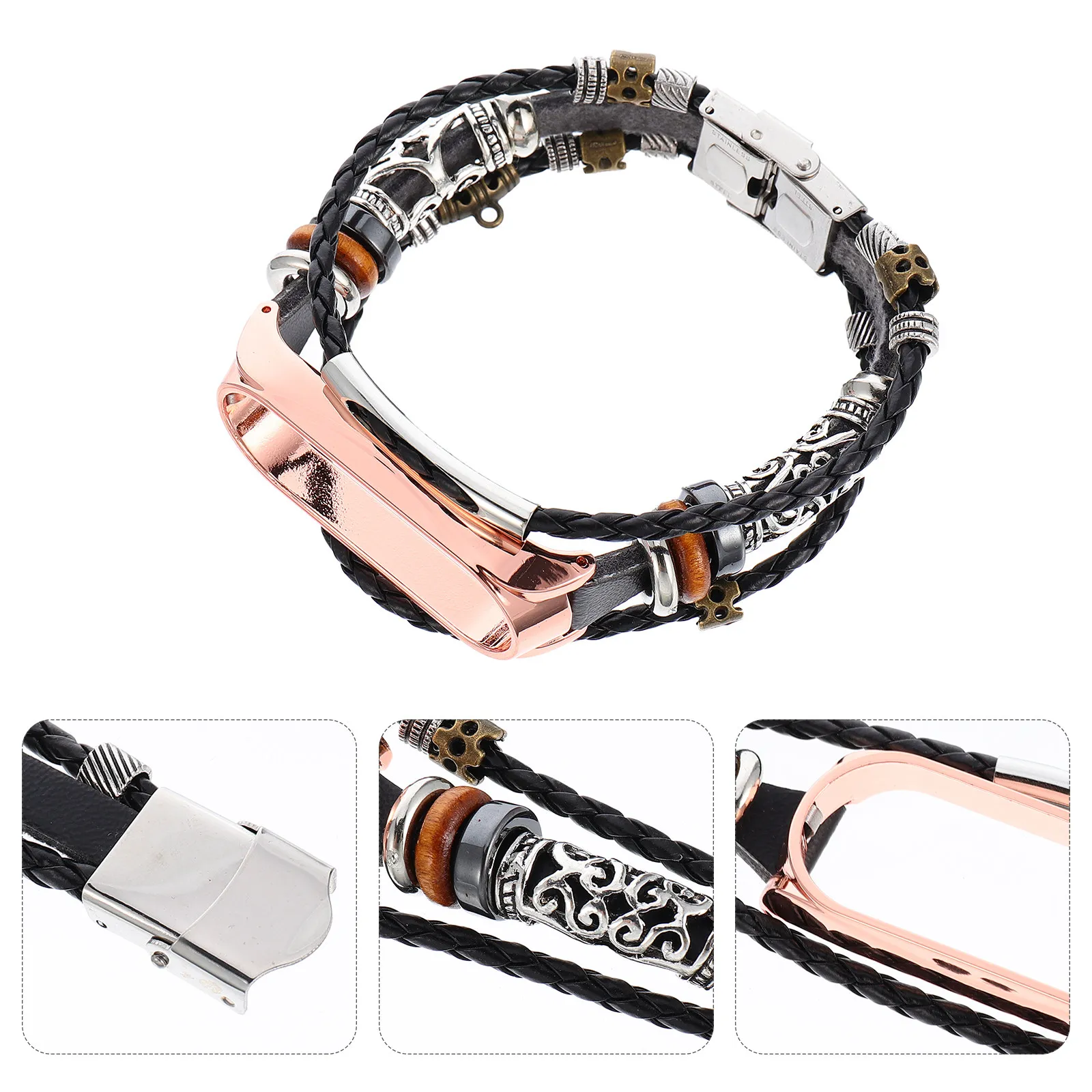 

Винтажный металлический ремешок для часов, совместимый с Xiaomi 5 5 NFC, регулируемый, из цинкового сплава, сменный, для самостоятельной сборки