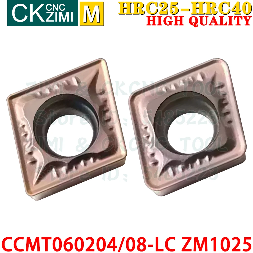 CCMT060204-LC ZM1025 CCMT060208-LC ZM1025 초경 인서트 외부 내부 선삭 인서트 도구 CCMT0602 CCMT 0602 LC CCMT21.51 CCMT21.52 LC CNC 금속 선반 커터 도구 목공 도구