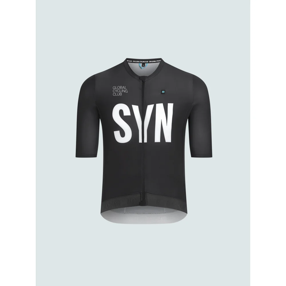 

SYN мужской велосипедный трикотаж с коротким рукавом, летняя велосипедная майка, рубашка для шоссейного велосипеда, одежда для велоспорта, дышащая профессиональная команда