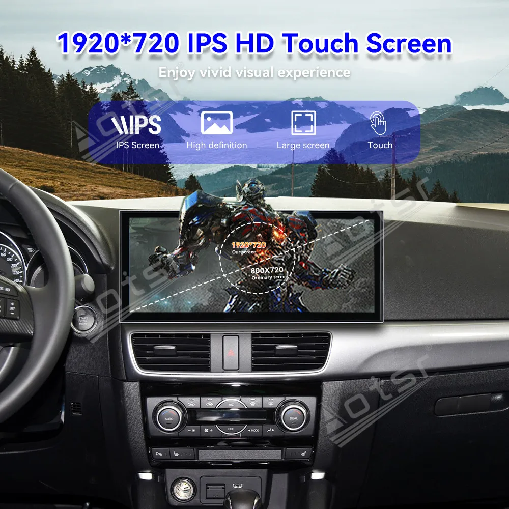 15.8’’ Android 15 Carplay For Mazda CX-5 2013-2015 GPS Navigation Car Radio HD Touch Screen Multimedia Auto Stereo Head Unit