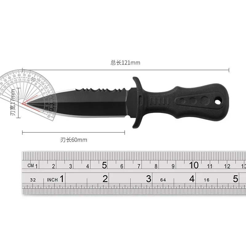 Tactical knife Outdoor portable camping knife new multi-functional portable knife, necklace mini knife, a must for self-defense