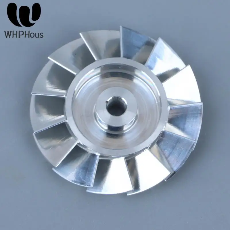 1PC Durable Hair Dryer Parts 27mm Aluminum High-speed Fan Blade Impeller CNC Machined High Precision Impeller Repair Accessory
