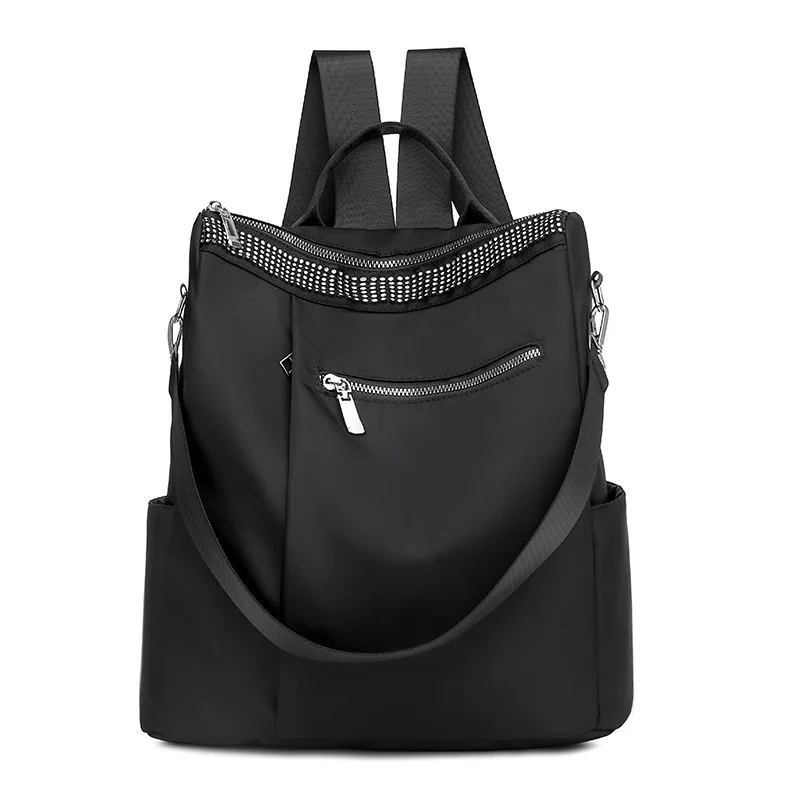 TRAVEASY, mochila Oxford de alta calidad a la moda para mujer, mochilas pequeñas informales elegantes, bolsos de hombro para mujer, bolso escolar antirrobo