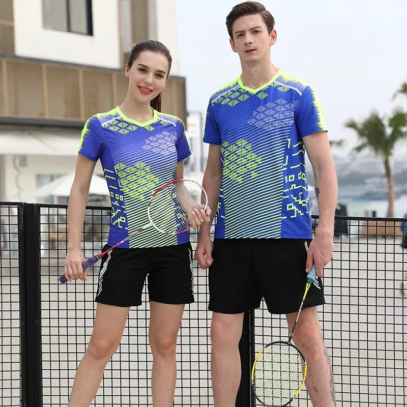 

Летняя классическая рубашка поло, мужские теннисные рубашки, дышащая рубашка для бадминтона, женская и мужская рубашка поло для настольного тенниса, гольфа, спортивная одежда