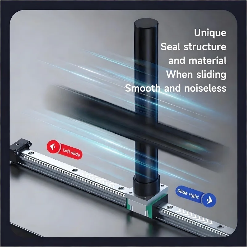 MECHANIC HG15 Precision Microscope Linear Slide Rail Smooth Noiseless Alloy Steel Sliding Platform for PCB Repair Soldering Tool view 3