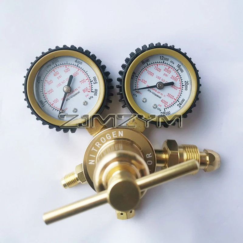 American Style High Pressure Nitrogen Pressure Válvula Redutora, All Copper Reducer, HX-D-0033, 1Pc