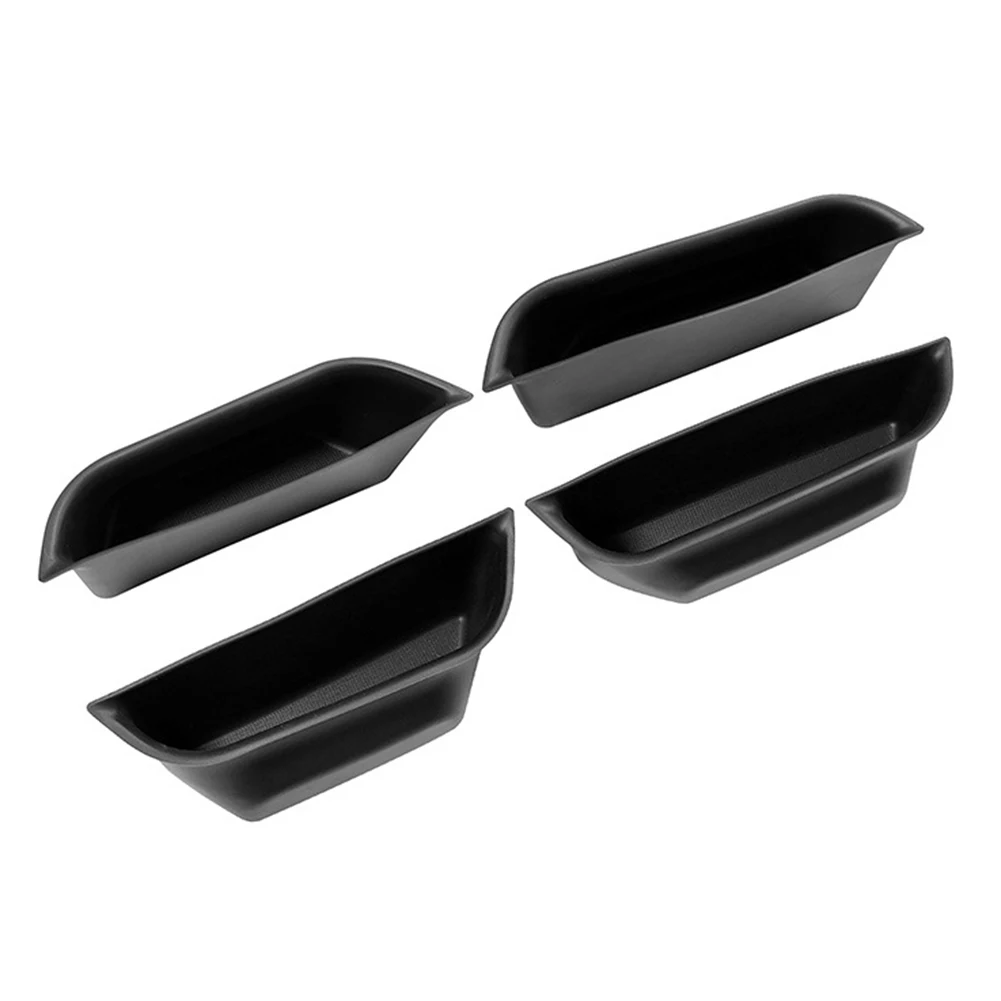 

Silicone Armrest Box Prado Door Armrest Organizer Made Of ABS Material Non-deformed Structure Part Black For Toyota Land Cruiser