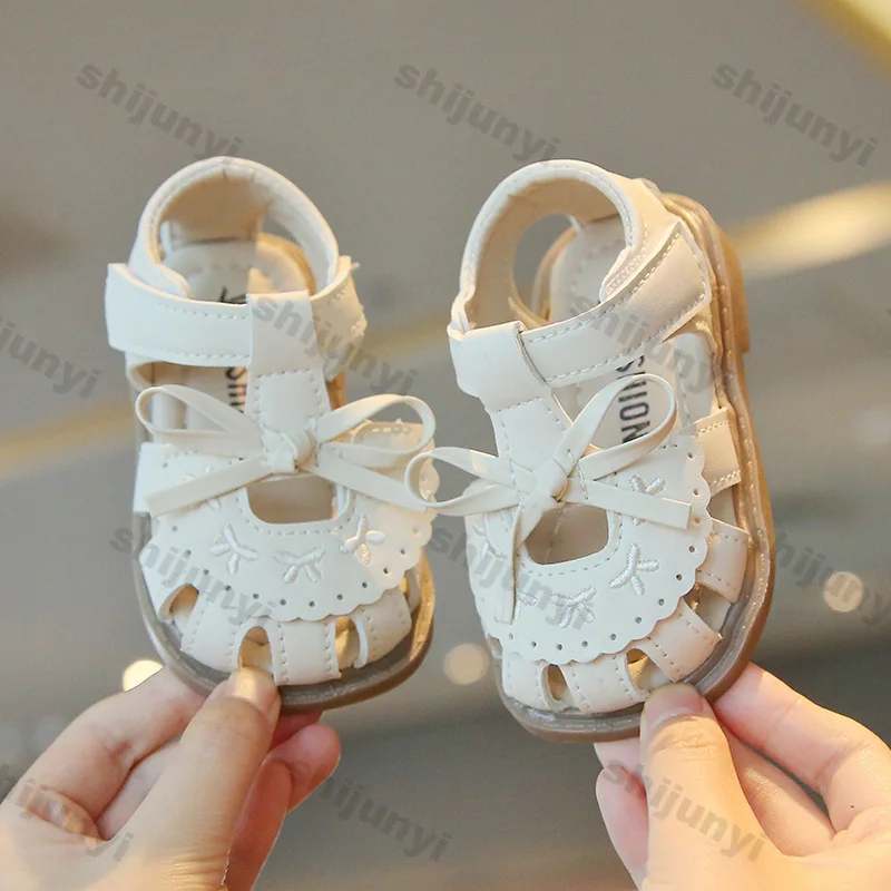 

Baby Shoes Summer New Comfortable Soft Sole Baby Sandals Sweet Butterfly Knot Children Princess Shoes Toddler Girl Shoes