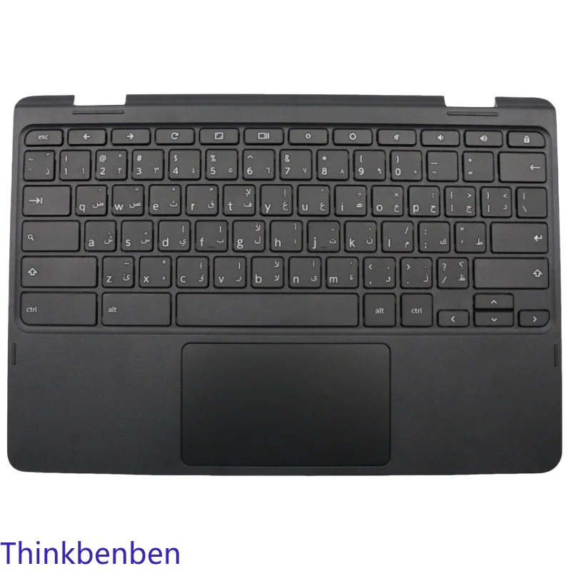 ARA Arabic Black Keyboard Upper Case Palmrest Shell Cover For Lenovo 300e Chromebook 5CB0Q94007