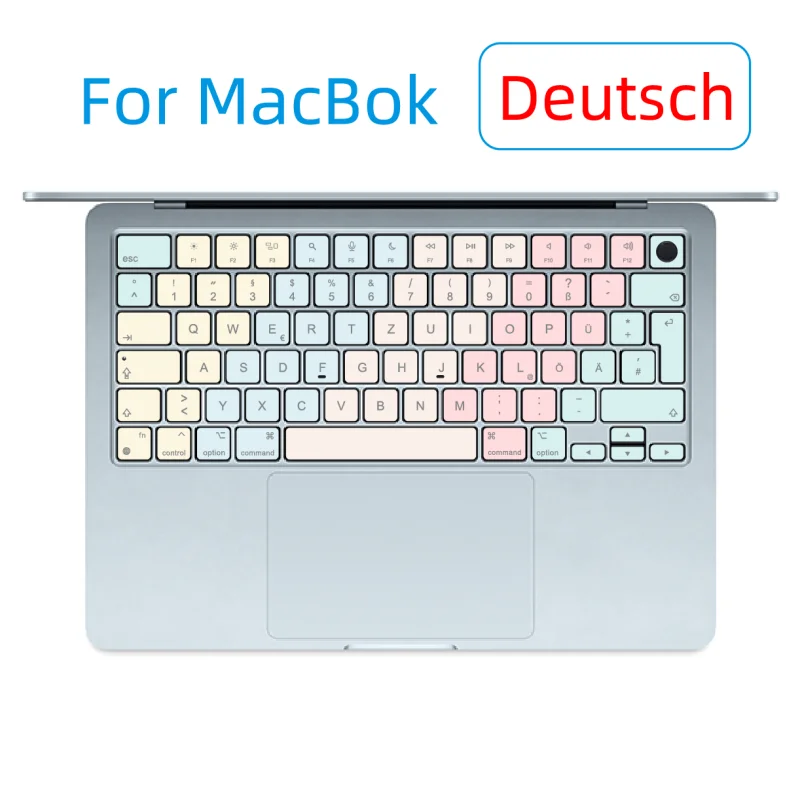 

Подходит для (немецкая австралия) Apple MacBook Simple Style Button Sticker Air (M2 M3 M4) Pro (13 14 15 16)