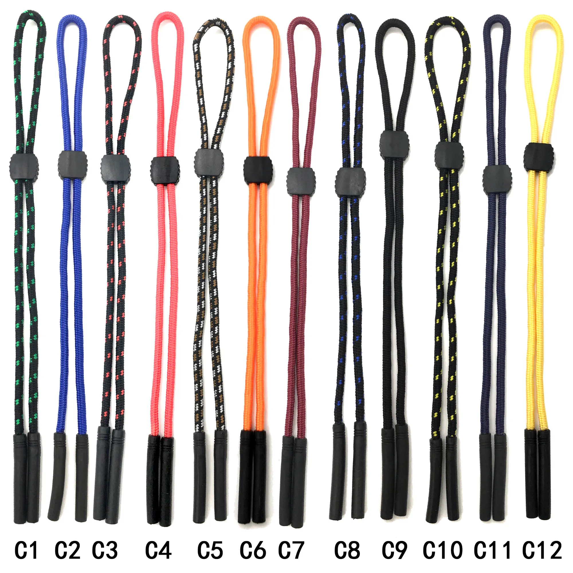 1 Pack of Classic and Practical Sports Glasses Lanyard, Polypropylene 5mm Thick, Outdoor Cycling and Running Anti-Lost Cord, Cha