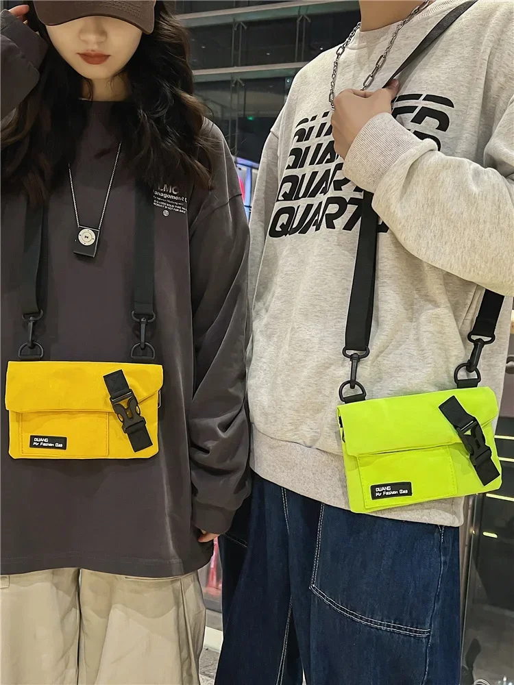 Nylon Small Womens Crossbody Bag Purse With Adjustable Shoulder Strap Men's Messenger Bag - Crossbody Shoulder Bags Travel Bag M