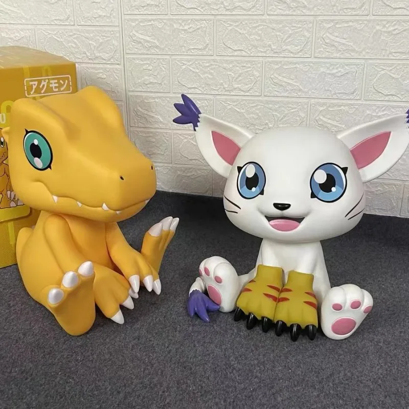 Digimonアドベンチャー,アニメのアクションフィギュア,agumon,tailmonon,gomamon,gabumon,tunモン,かわいいコレクション,PVCモデル,人形,誕生日プレゼント