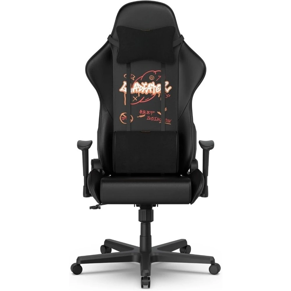 

Ergonomic Gaming Chair for Adults, with Lumbar Support and Headrest, Reclining Video Office Computer Chair
