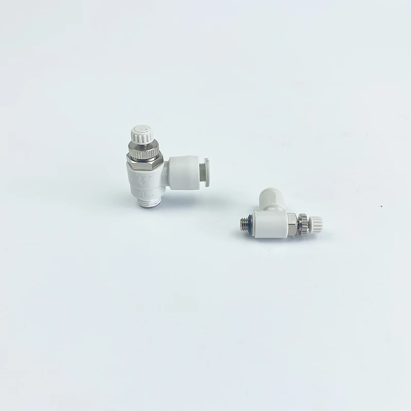 Vanne d'accélérateur SMC AS3201F-02-10S AS4201F-04-10S AS4201F-04-12S AS1201F-M3-04 AS2211F-01-08S AS2211F-01-06S AS2211F-02-08S, 10 pièces