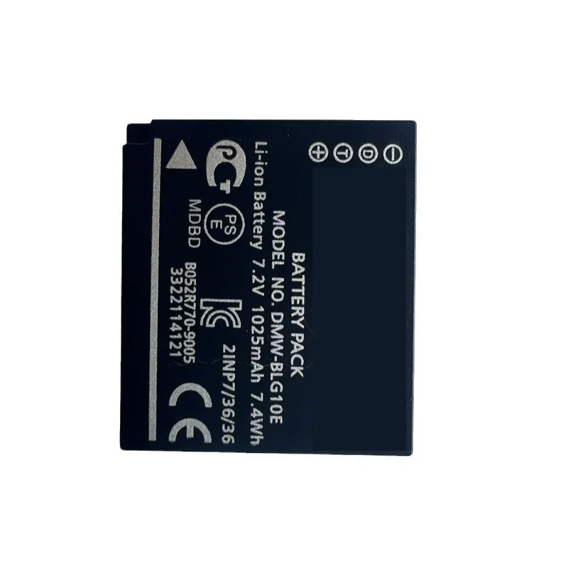 1025mAh DMW-BLG10 Replacement Battery for Panasonic GX9/DMC-GF6 Digital Camera Fully Decoded Li-ion Power Compatible with BLG10