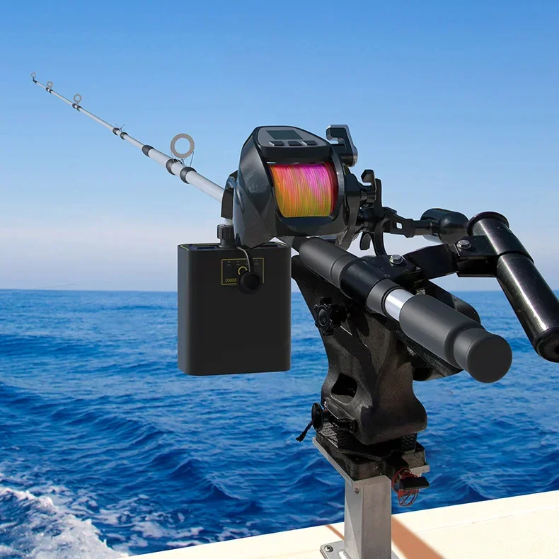 20000mAh 14.8V แบตเตอรี่ความจุสูงสำหรับรอกตกปลาไฟฟ้ายาวนาน 20-40 ชั่วโมงเวลาทำงานใหม่อุปกรณ์ตกปลาอุปกรณ์เสริม