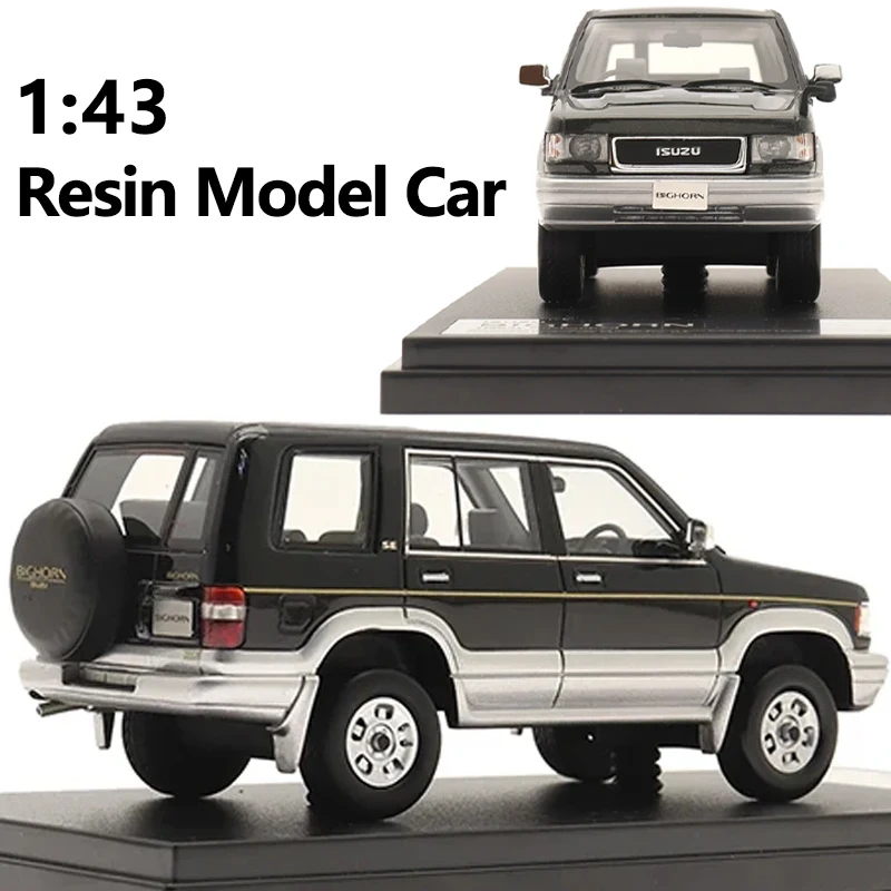 

Hi-Story 1:43 Scale Resin Model Car ISUZU BIGHORN 1993 Car Model Vehicles High Simulation Car Toys Model Collection For Boy Gift