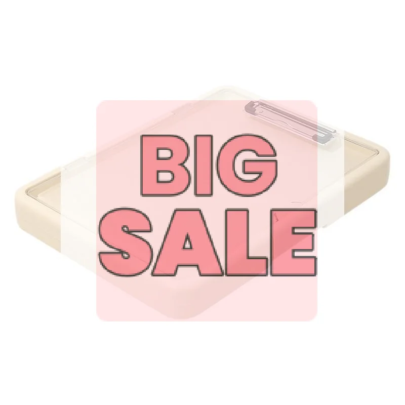 

Multi Functional A4 Folder Large Capacity Korean Integrated Document Board File Organizer Simple Clamp Storage Box