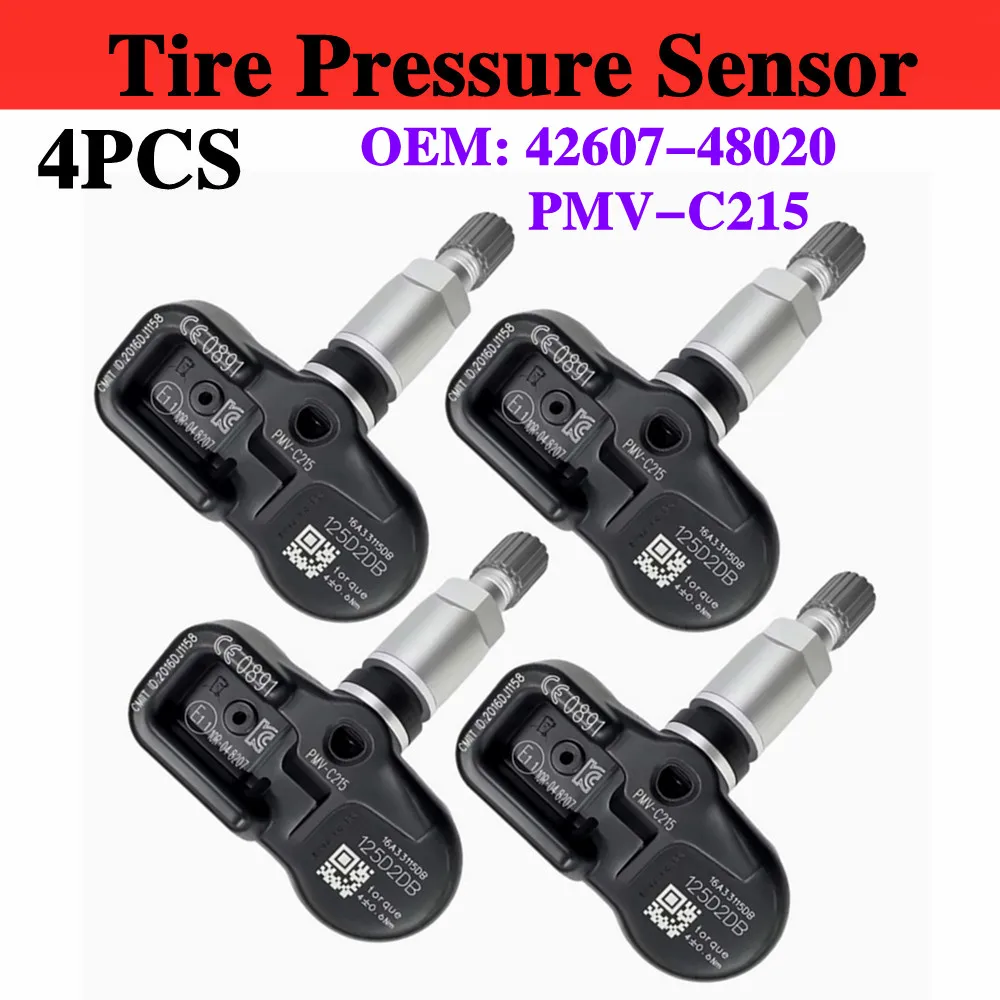 42607-48020 4260748020 TPMS Tire Pressure Sensor for Toyota C-HR Pacific Camry PMV-C215 for Corolla Lexus LS500h LX570 RX450h