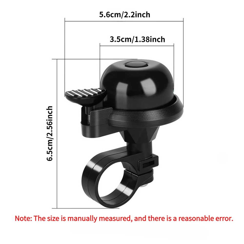 جرس الدراجة، جرس سبائك الألومنيوم للدراجة الجبلية، معدن، مقرمش وصوت عالٍ، معدات ركوب الدراجات، ملحقات الدراجة #5