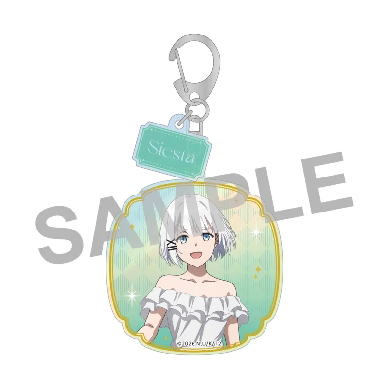 6cm Anime The Detective Is Already Dead Acrylic Pendant Keychains Bag Decorations Animation Peripheral Holiday Gifts Keychains