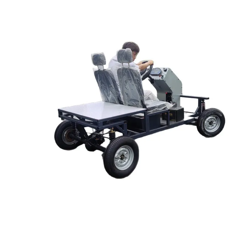 Electric four-wheeler chassis frame remote control electric four-wheeler float chassis assembly