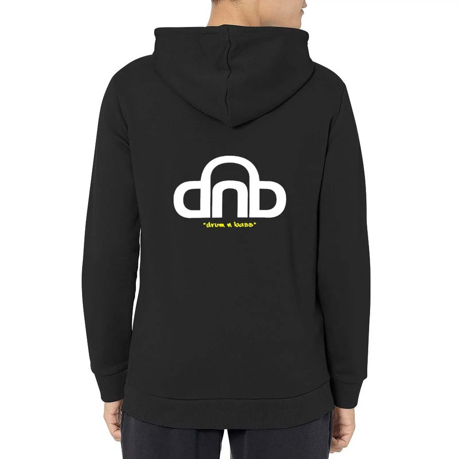 DNB (Drum N Bass) V2 (alt) معطف رجالي بقلنسوة ملابس رجالي طقم قميص رياضي على الطراز الكوري ملابس رياضية للرجال
