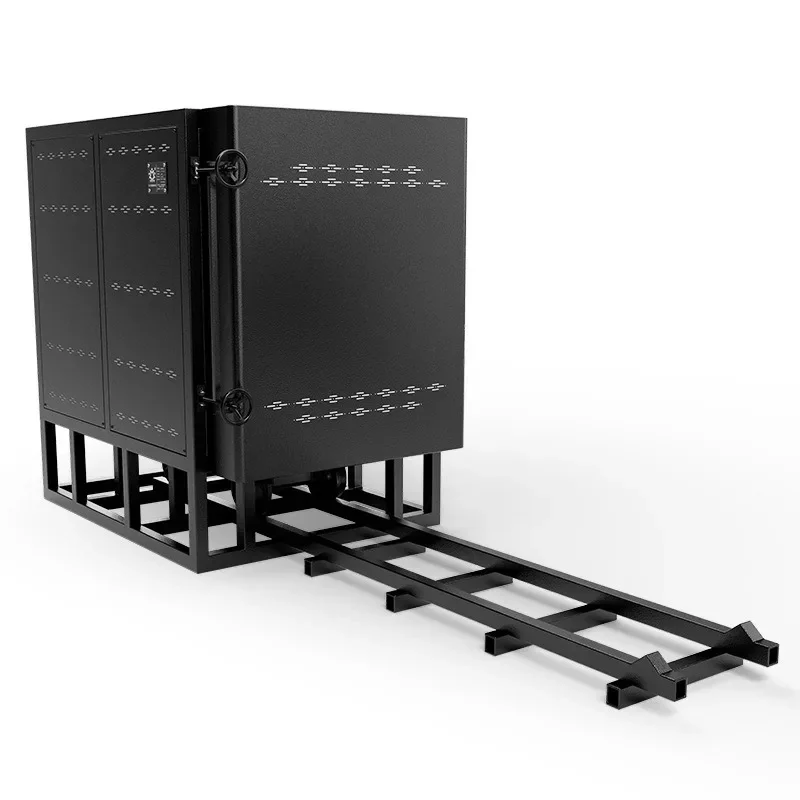 Automatic Intelligent Temperature Control Silicon Carbon Rod High Temperature Rail Electric Kiln